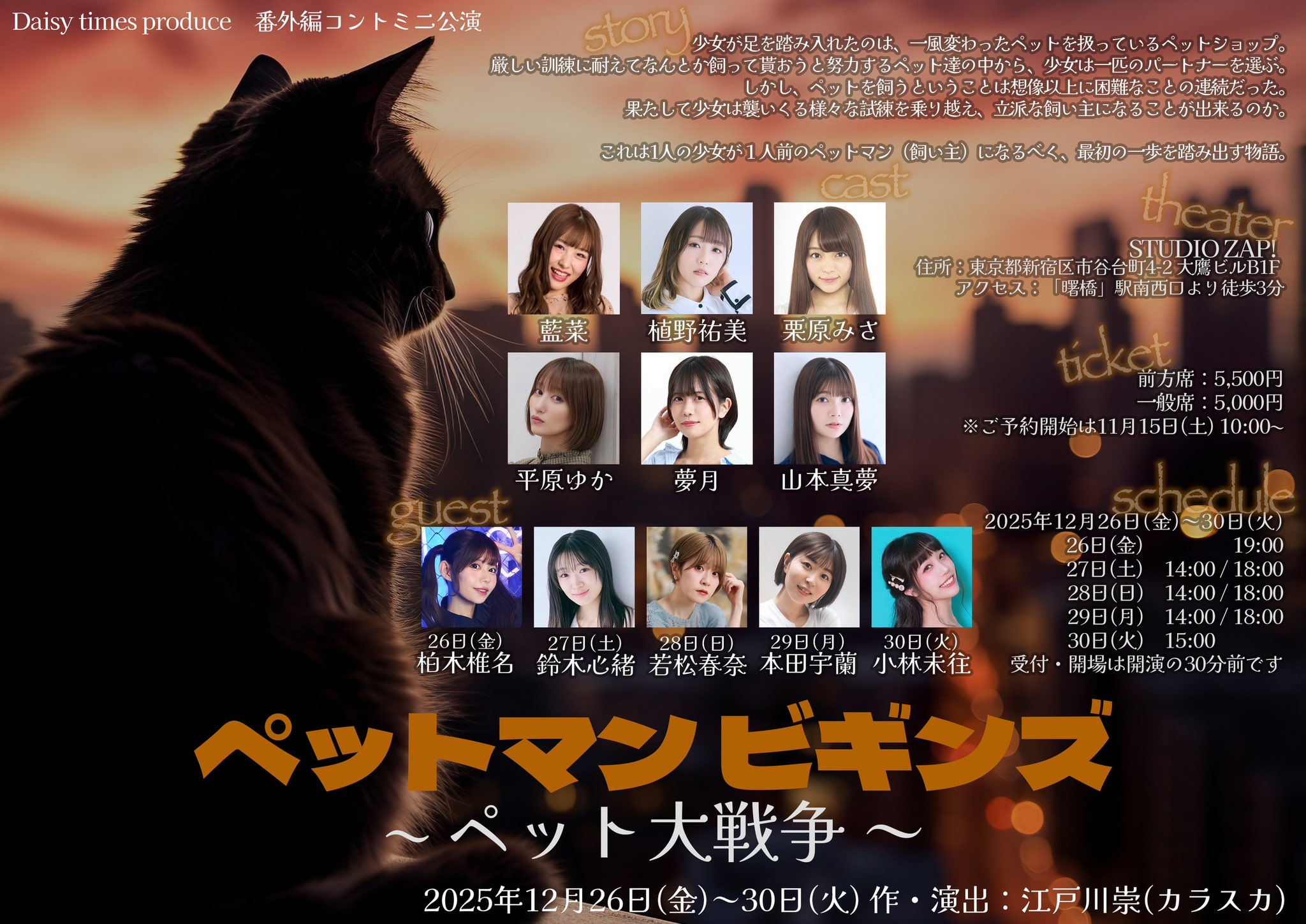 ベットマンビギンズのフライヤー